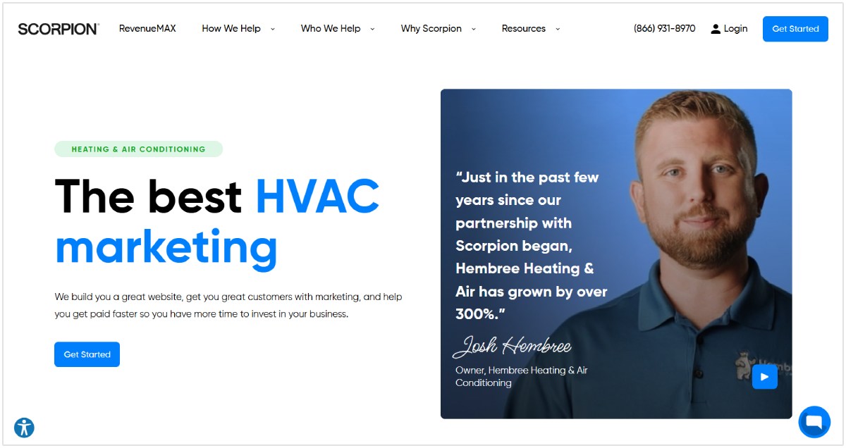 HVAC marketing bureau